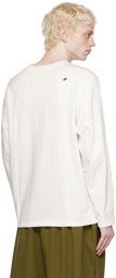 ADER error White Maze Long Sleeve T-Shirt