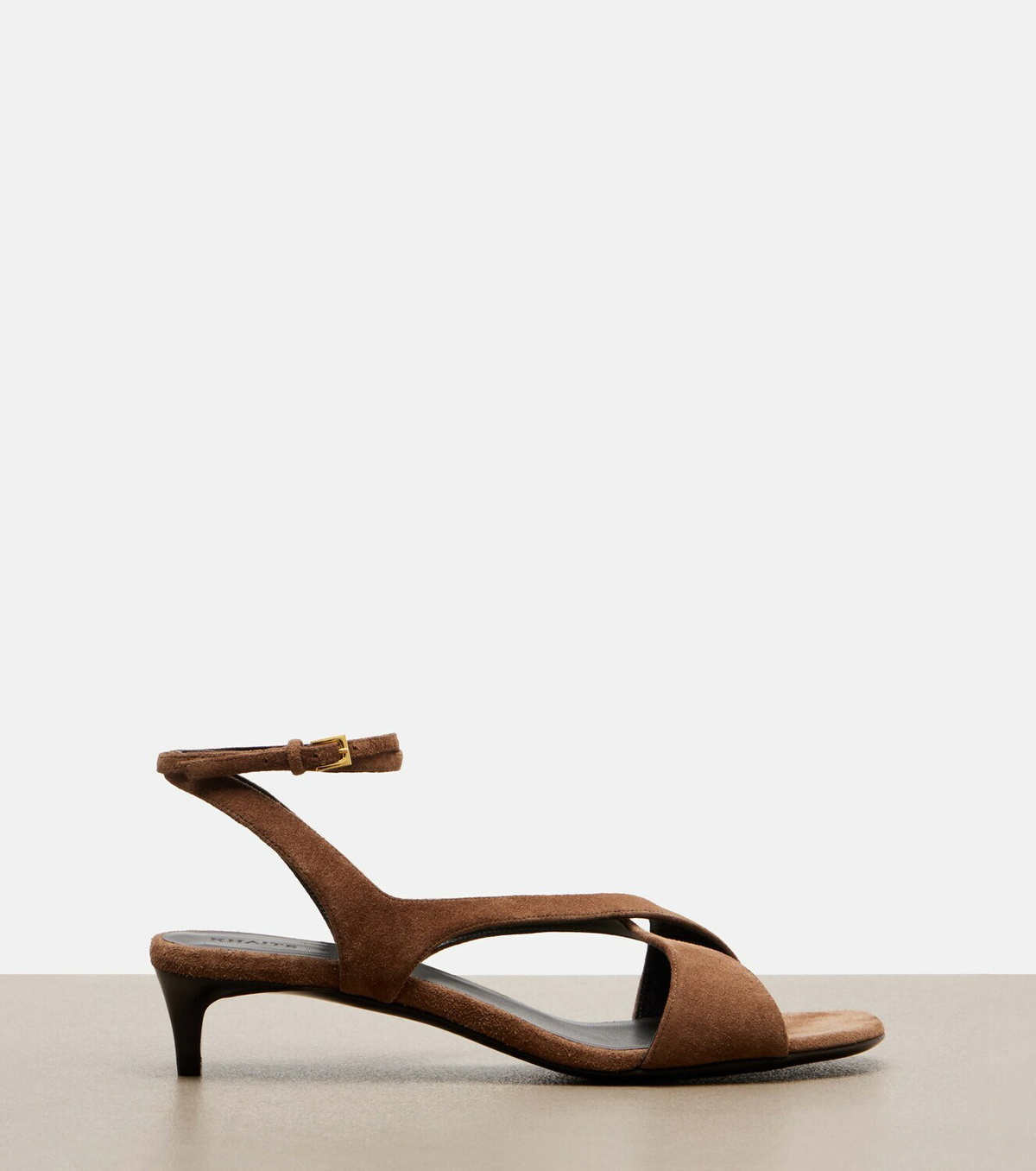 Khaite Liria suede sandals