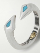 Jacques Marie Mage - Weston Sterling Silver Kingman Turquoise Ring - Silver