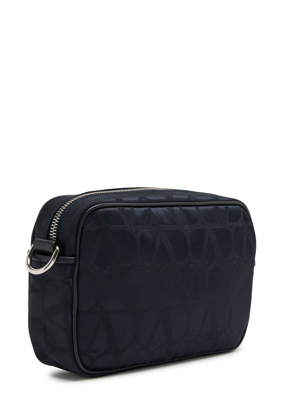 Valentino Toile Iconographe Logo Satin Cross-body bag - Blue - One Size