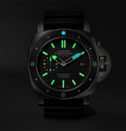 Panerai - Luminor Submersible 1950 Amagnetic 3 Days Automatic 47mm Titanium and Rubber Watch - Black