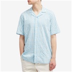 Armor-Lux Men's Check Vacation Shirt in Pagoda
