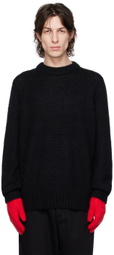 Charles Jeffrey Loverboy Black Gloves Sweater
