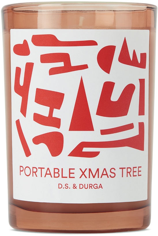 Photo: D.S. & DURGA Limited Edition Portable Xmas Tree Candle, 7 oz