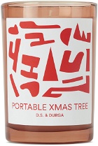 D.S. & DURGA Limited Edition Portable Xmas Tree Candle, 7 oz