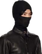 Rick Owens Black Concordians Skull Balaclava
