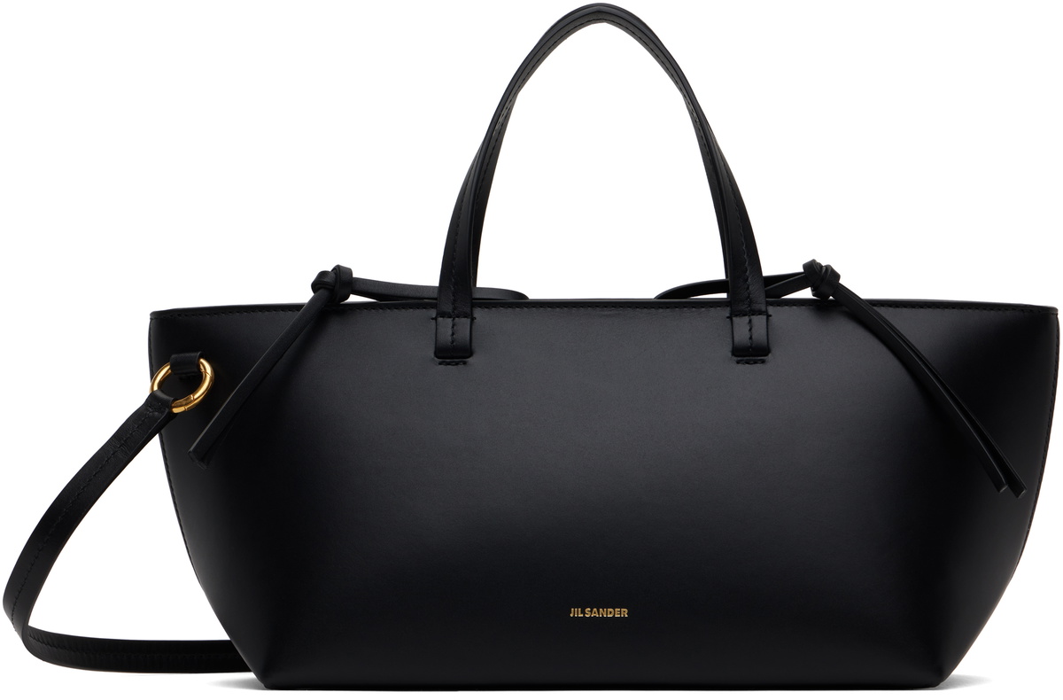 Jil Sander Black Bateau Small Bag Jil Sander