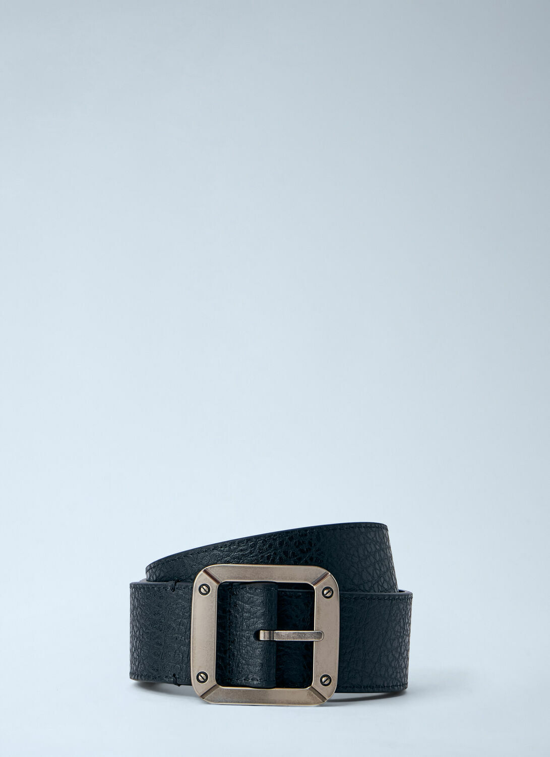 Acne Studios Textured Reversible Leather Belt