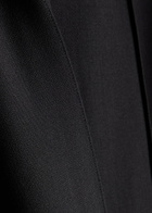 Roland Mouret Pintuck Crepe Trousers Black