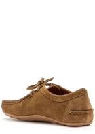 Bally Cleante Suede Loafers Tan