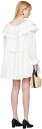 Bode White Brunch Minidress