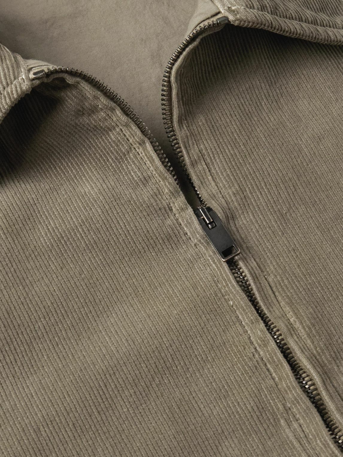 The Row - Noggu Cotton-Corduroy Jacket - Green