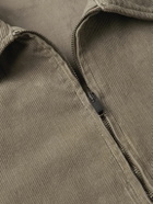 The Row - Noggu Cotton-Corduroy Jacket - Green