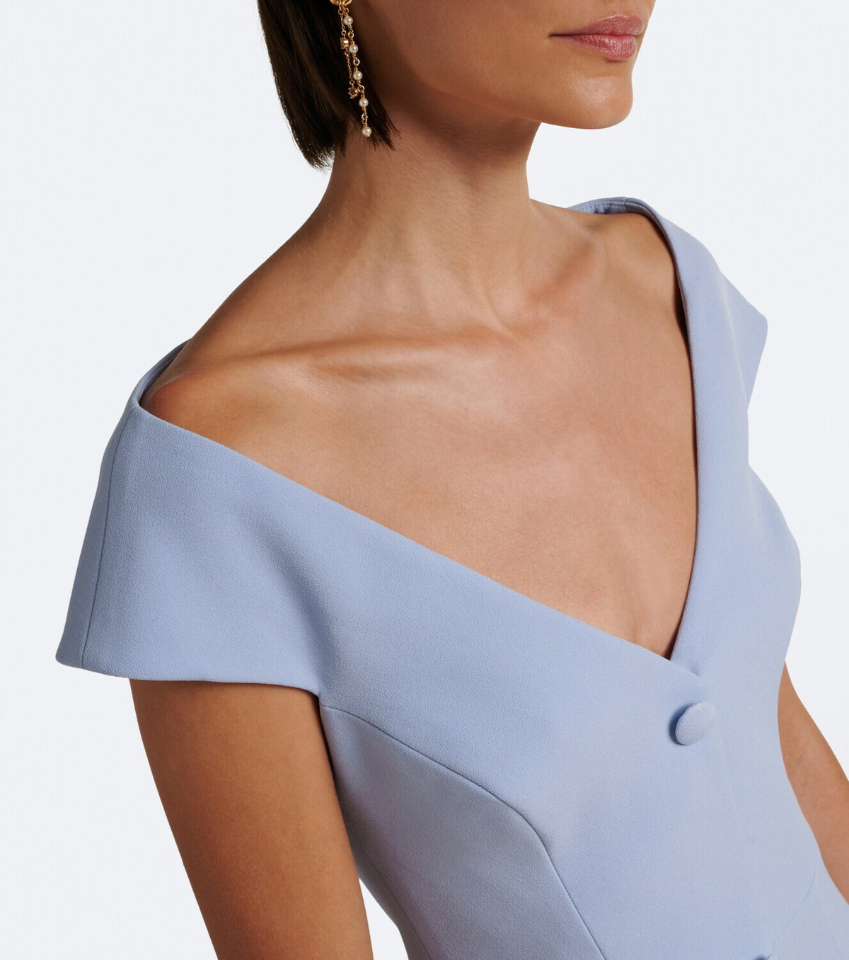 Safiyaa Klea crêpe cocktail dress