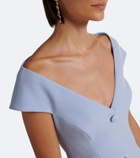 Safiyaa Klea crêpe cocktail dress