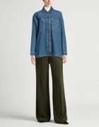 Martine Rose Womens Denim outerwear in Blue
