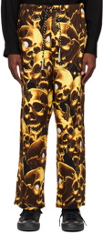 WACKO MARIA Yellow 56 Tattoo Studio Edition Easy Trousers