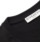 Givenchy - Logo-Appliquéd Cotton-Jersey T-Shirt - Black