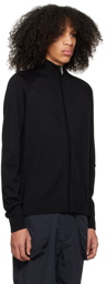 A-COLD-WALL* Black Zip Through Sweater
