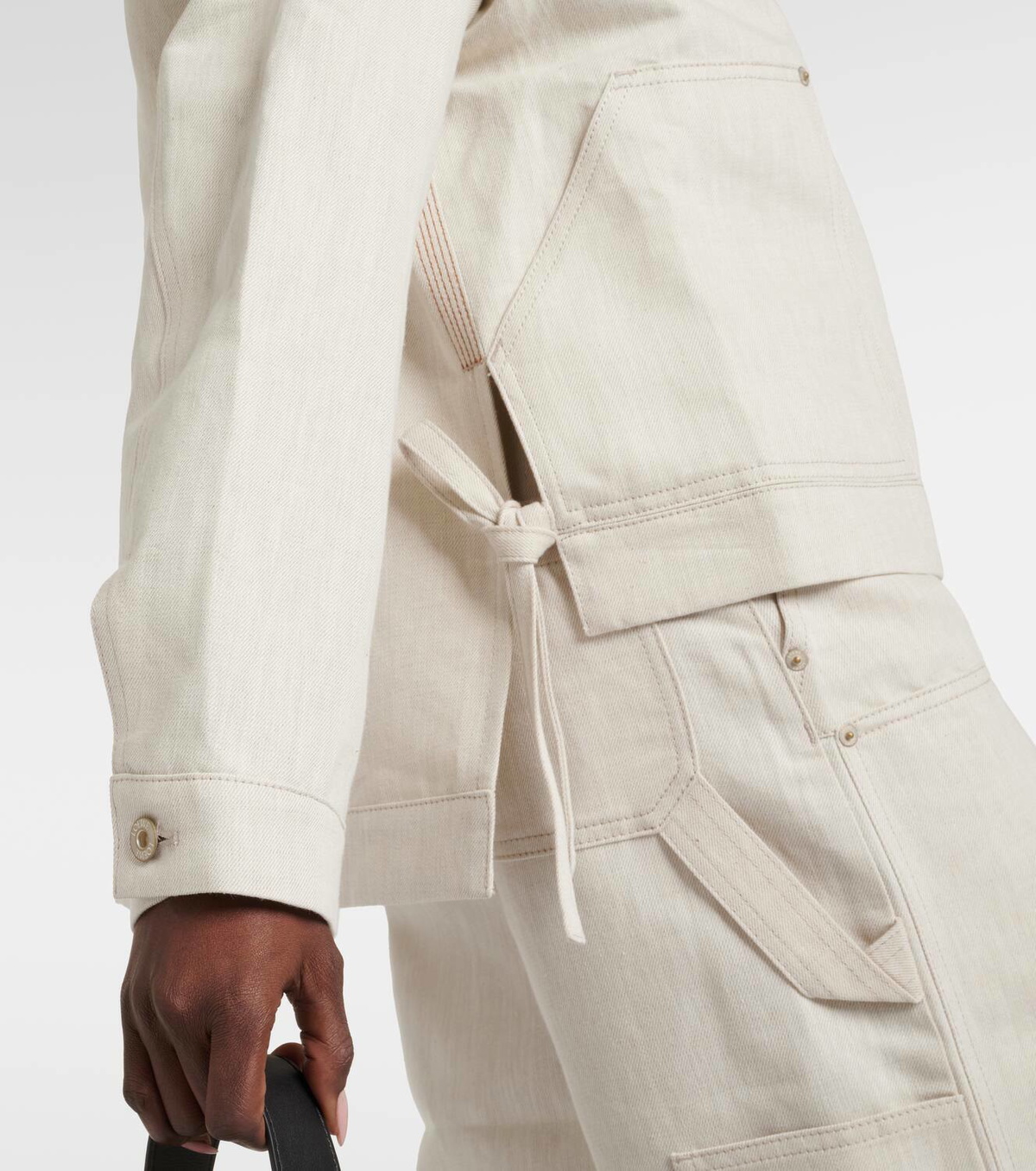 Loewe Cotton and linen jacket Loewe