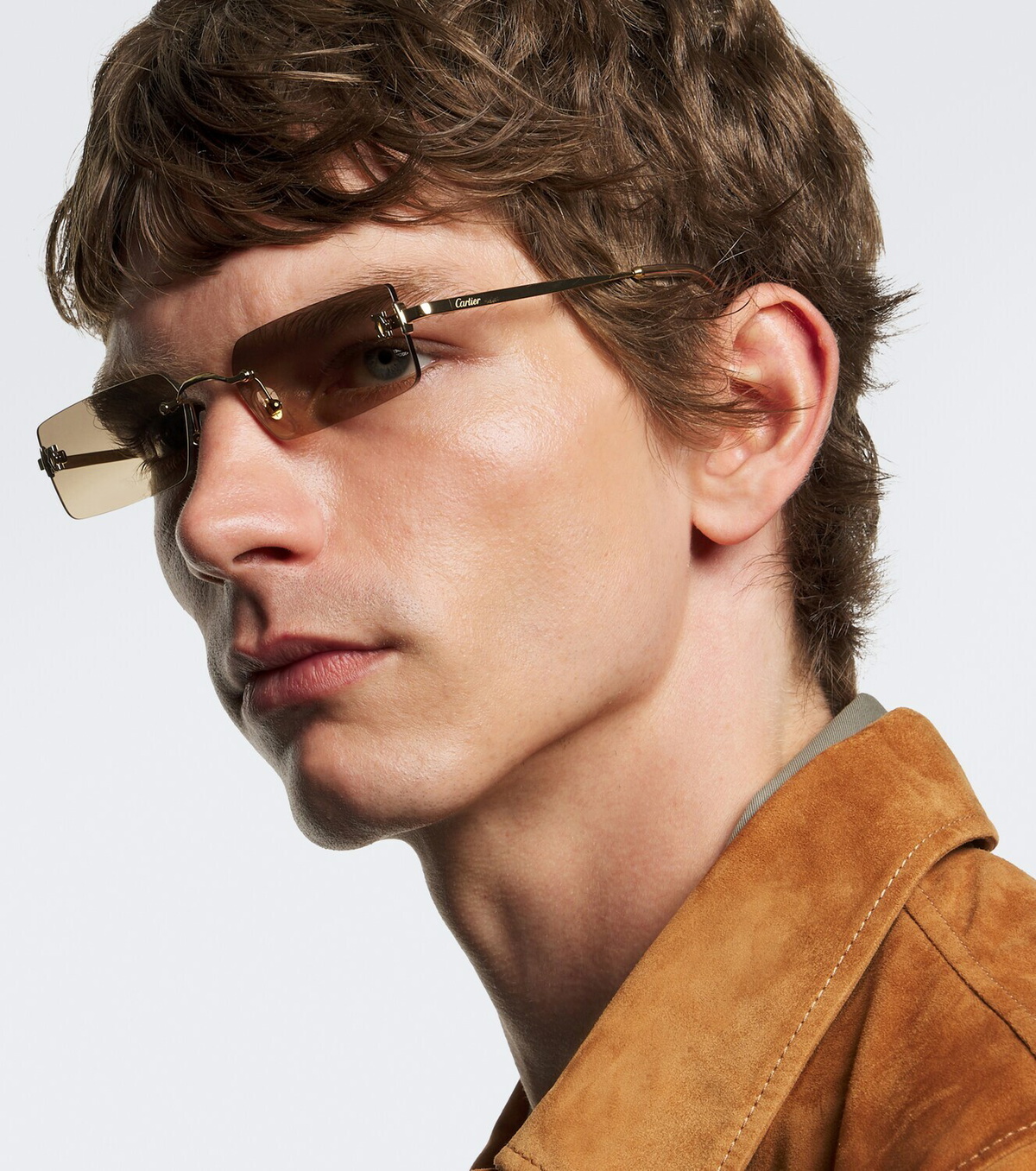 Cartier Eyewear Collection Signature C rectangular sunglasses