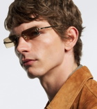 Cartier Eyewear Collection Signature C rectangular sunglasses