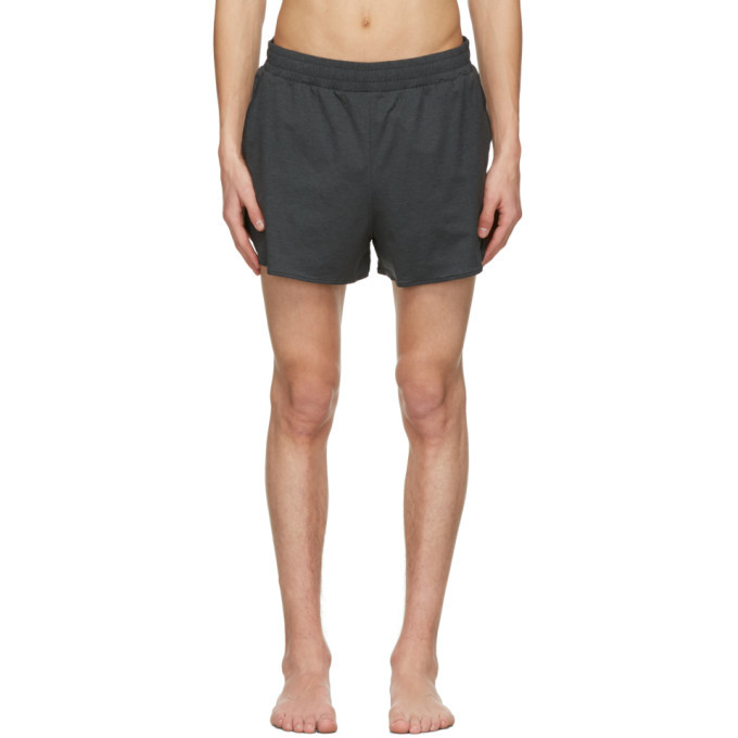 Photo: Acne Studios Black Jersey Running Shorts