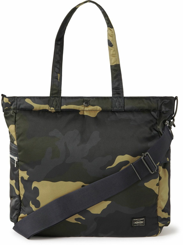Photo: Porter-Yoshida and Co - Counter Shade 2Way Camouflage-Print Nylon Tote Bag