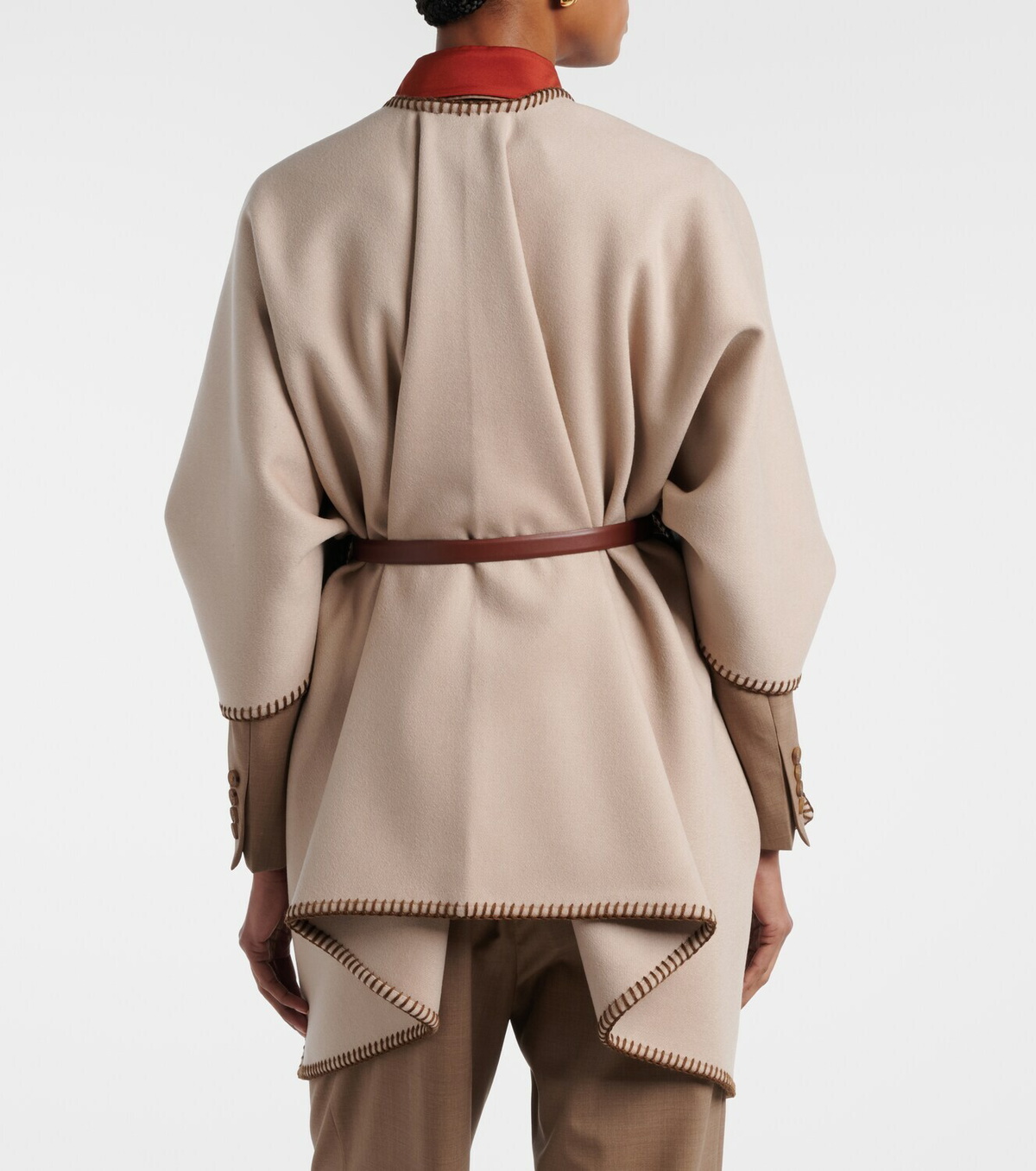 Max Mara Virgin wool cape