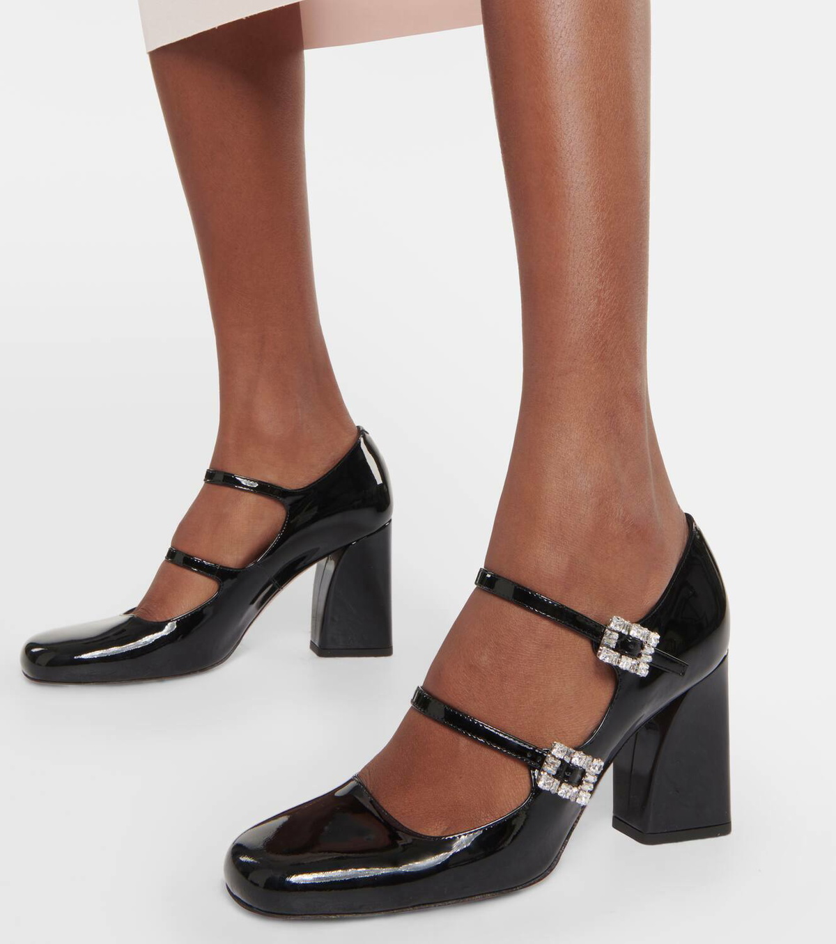 Roger Vivier Très Vivier Babies Mini patent leather pumps Roger Vivier Très Vivier Babies Mini patent leather pumps