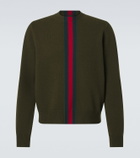 Gucci Web Stripe wool sweater