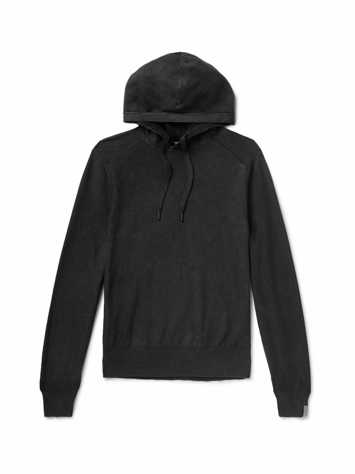 Rag & Bone - Lance Slim-Fit Cotton-Jersey Hoodie - Gray