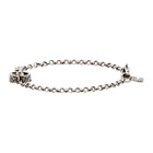 Gucci Silver Key Double G Bracelet