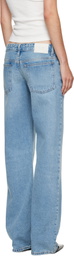 St. Agni Blue Outland Denim Edition 90s Low Rise Jeans