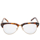 Miu Miu Eyewear Women's 09ZS Optical Glasses in Cork Tortoise/Blue 