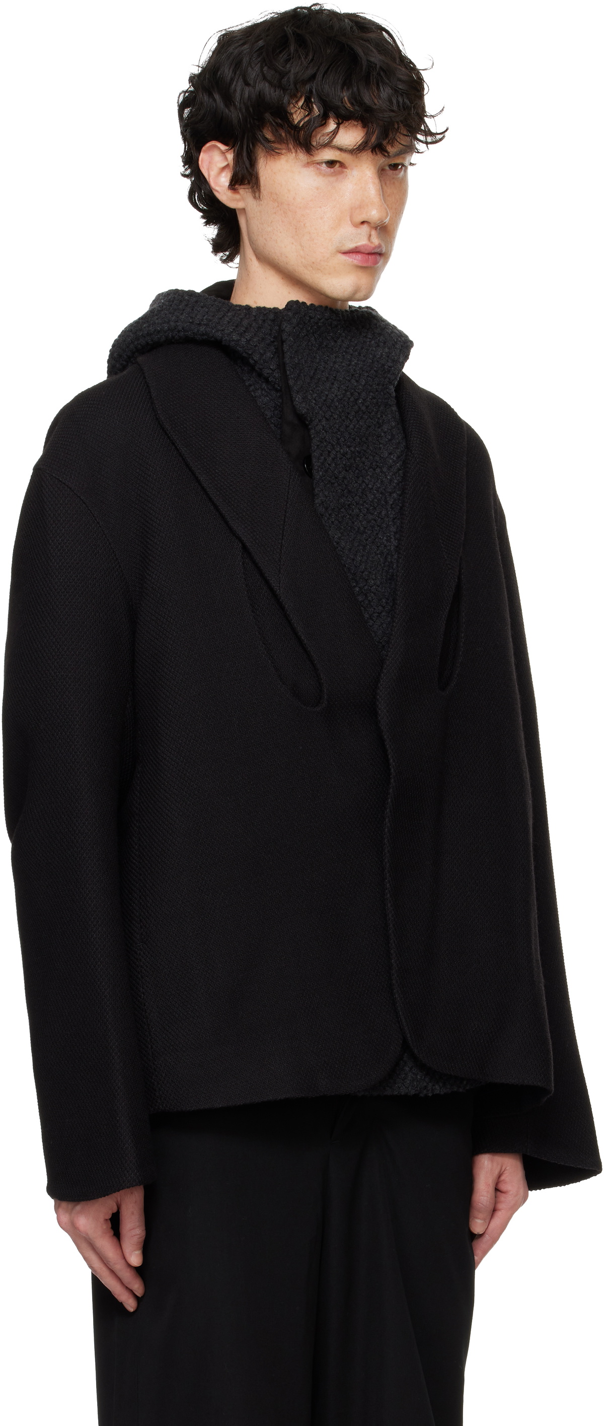 pet-tree-kor Black Node Blazer