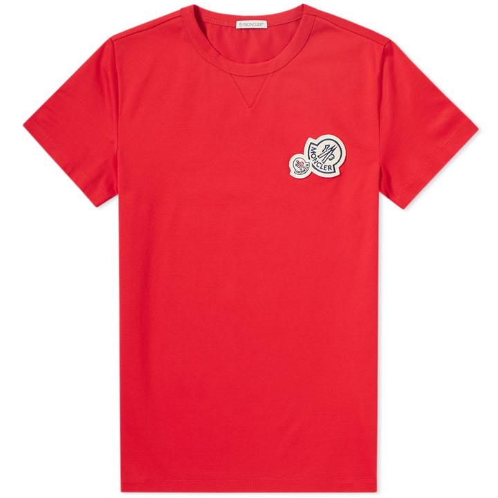 Photo: Moncler Double Logo Tee