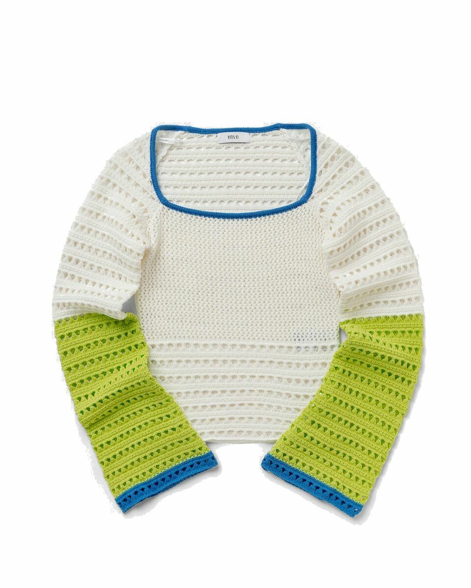 Photo: Envii Enmelon Ls Knit 6980 White - Womens - Pullovers