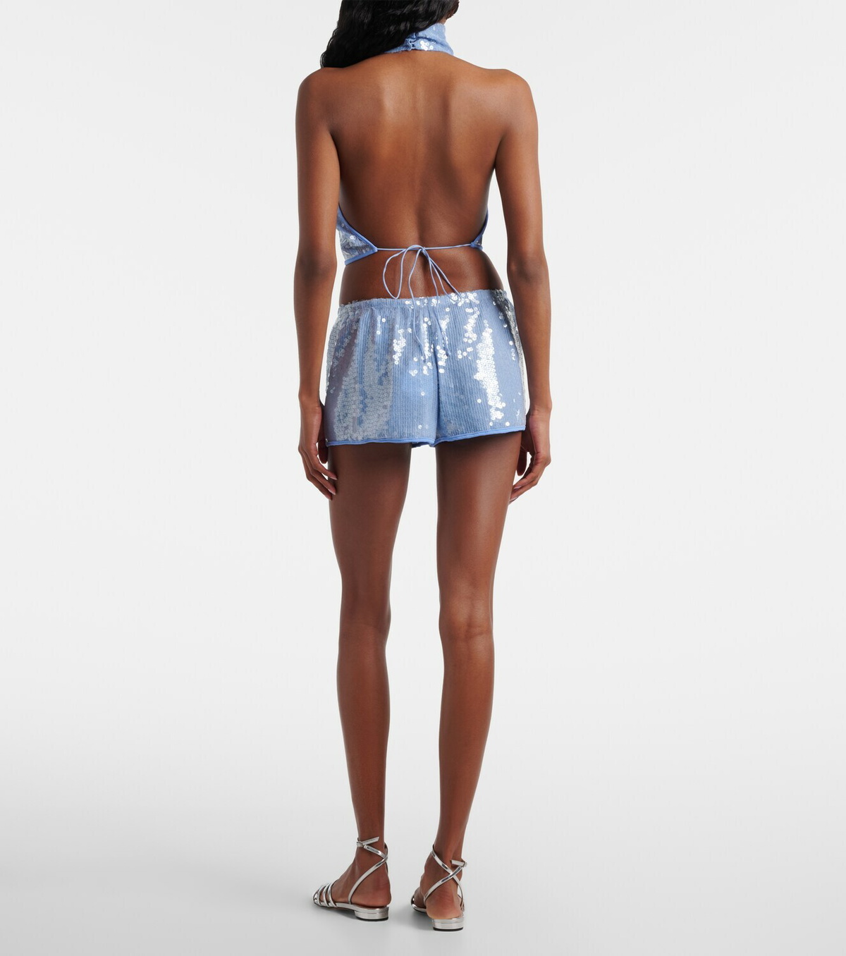 Oséree Sequined shorts
