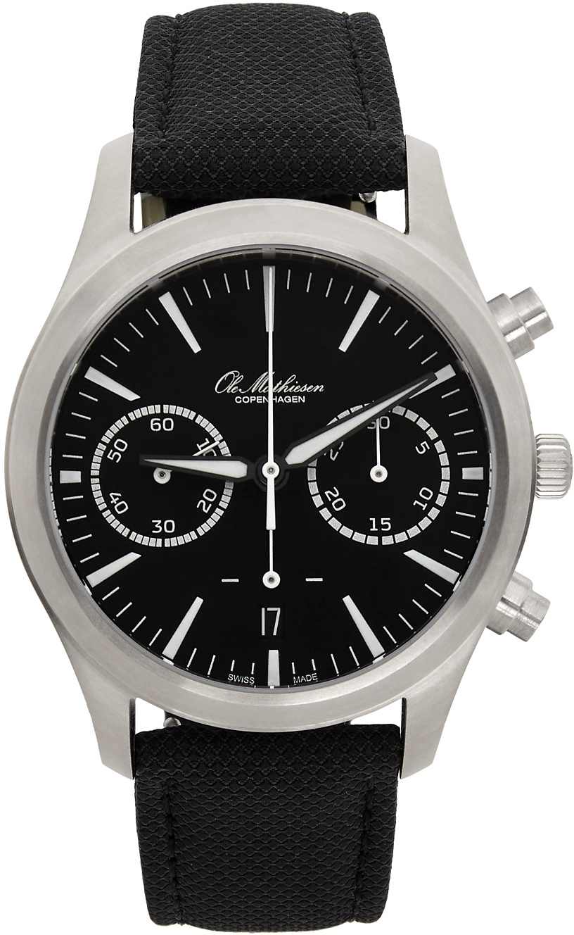 Ole Mathiesen Silver 1919 Sportivo Watch