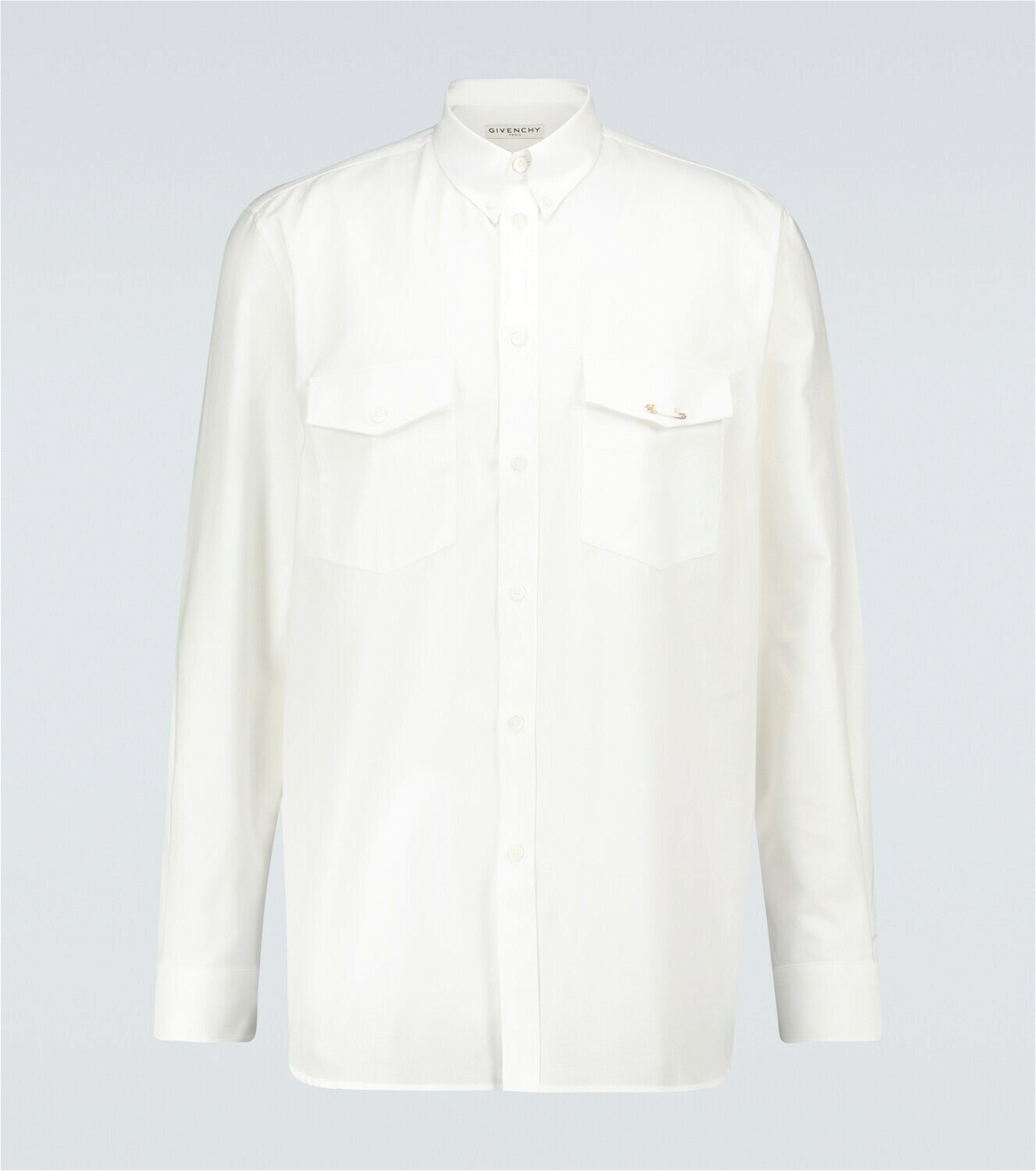 Givenchy - Oxford cotton long-sleeved shirt Givenchy