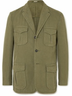 Massimo Alba - Cotton and Wool-Blend Twill Jacket - Green