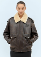Miu Miu Padded Leather Jacket