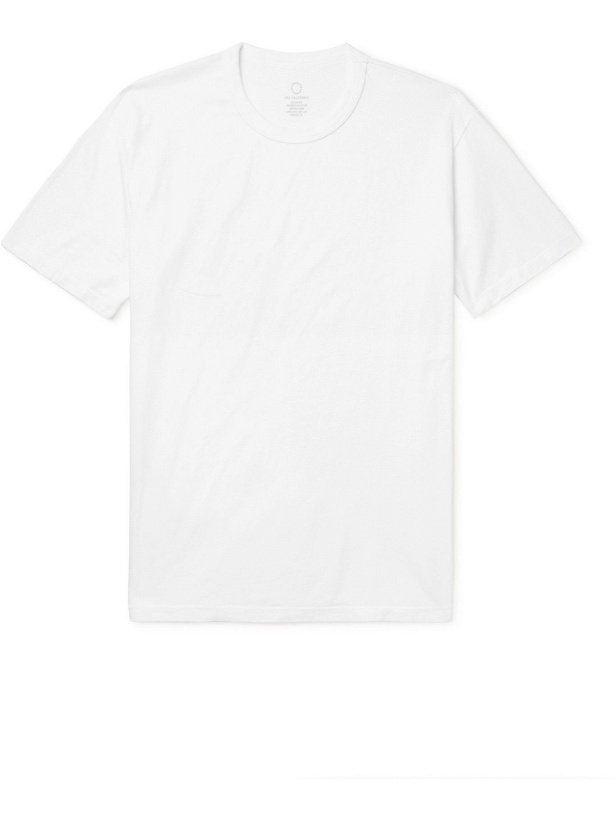 Photo: SAVE KHAKI UNITED - Phys Ed Cotton-Jersey T-Shirt - White