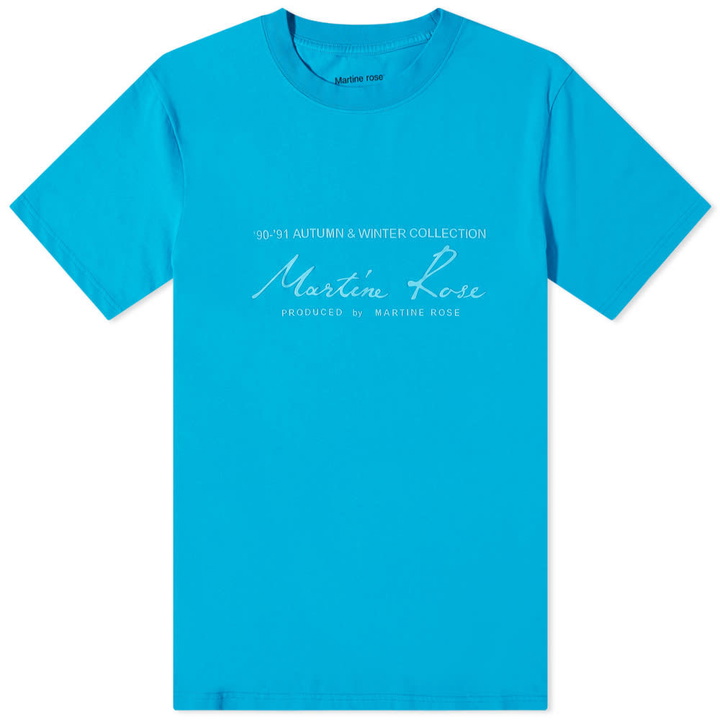 Photo: Martine Rose Rubber Classic Logo Tee