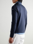 Kjus - Formula Quilted Shell-Trimmed Tech-Jersey Jacket - Blue