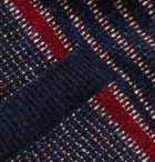 Thom Browne - Shetland Wool-Jacquard Cardigan - Blue