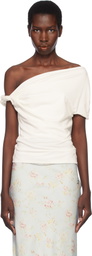 Paris Georgia Off-White Elemental Ida Top