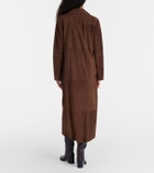 Rixo Astraea suede coat