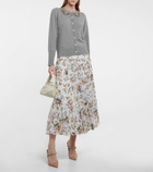Erdem - Catriona wool and cashmere cardigan